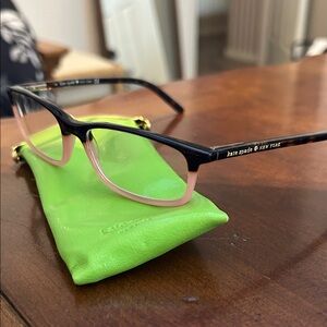 Kate Spade Black and Pink Readers w/case